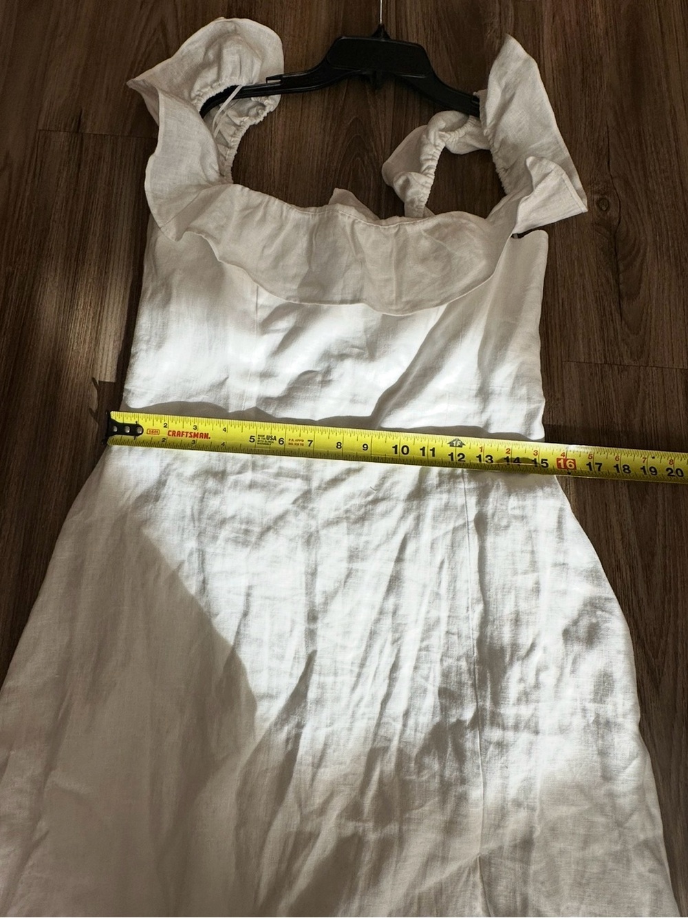 Reformation Amethyst Linen Dress. - Picture 5 of 9